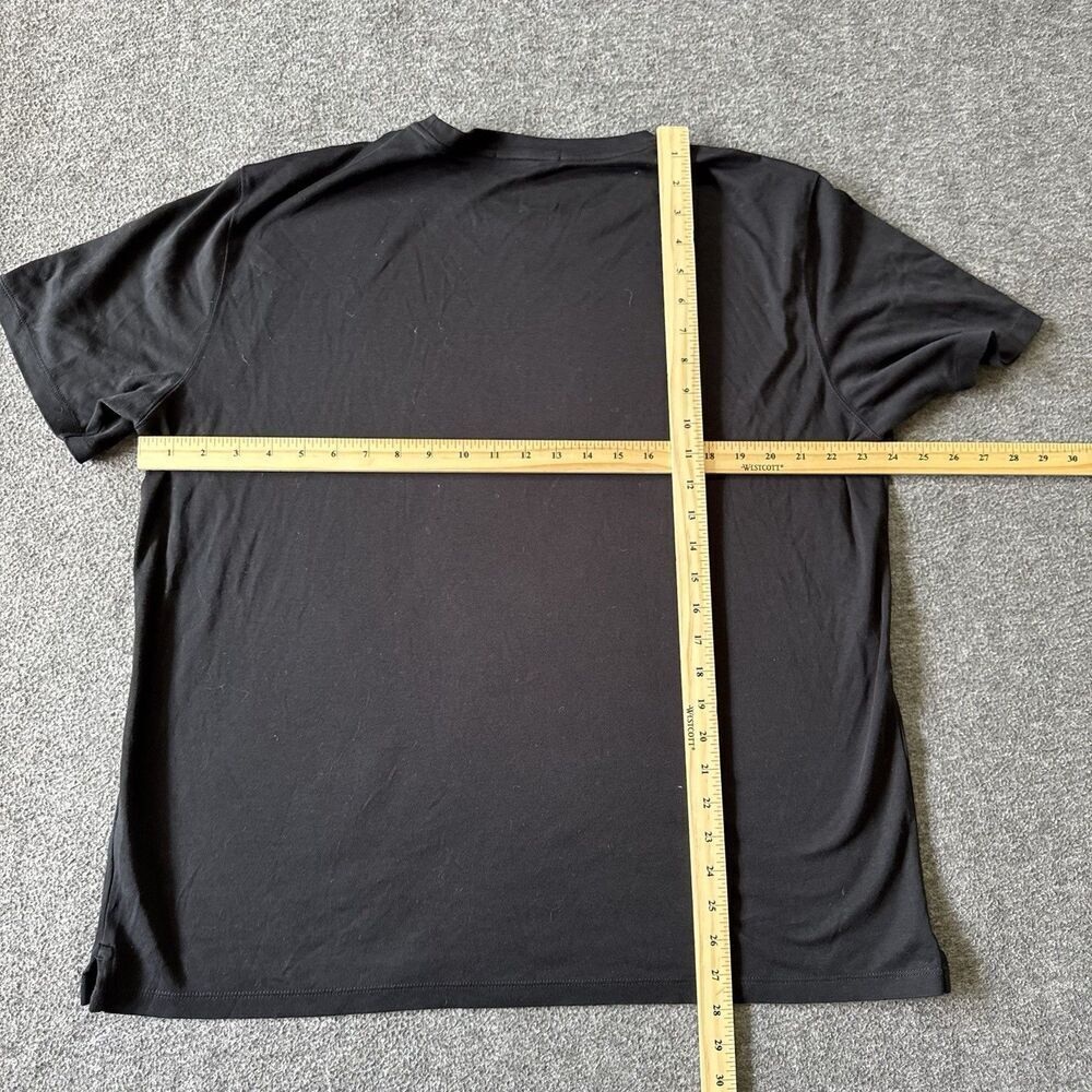 Robert Barakett Georgia Crew Style Pima Cotton Black Crew Neck Size XXL - Picture 5 of 5